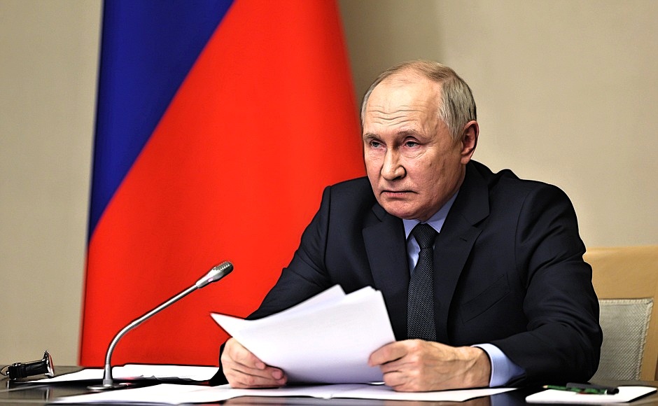 Putin promluvil v Radě bezpečnosti: “Šmejdi, jinak se to říct nedá!” ostře o organizátorech pogromů