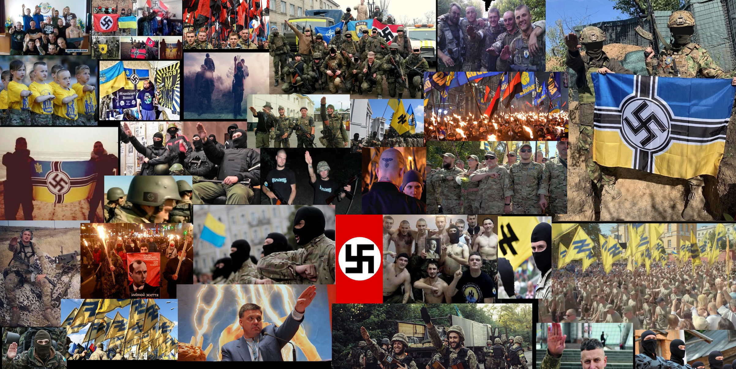 Ukrajinští neonacisté s podporou Západu zatáhli celou zemi do konfliktu s Ruskem